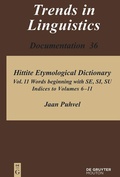 Cover: Words beginning with SE, SI, SU - De Gruyter Mouton
