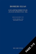 Cover: Homerus: Homers Ilias. 21. Gesang / Faszikel 1: Text und &Uuml;bersetzung. Faszikel 2: Kommentar - De Gruyter