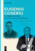 Cover: Eugenio Coseriu - De Gruyter