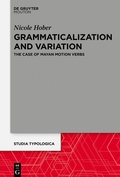 Cover: Grammaticalization and Variation - De Gruyter Mouton