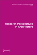 Cover: Dimensions. Journal of Architectural Knowledge - transcript