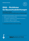 Cover: BWA - Richtlinien f&uuml;r Bauwerksabdichtungen - Otto Elsner Verlag