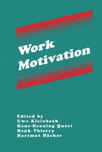 Enlarge image Cover: Work Motivation - Psychology Press Ltd