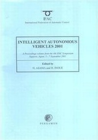Enlarge image Cover: Intelligent Autonomous Vehicles 2001 - Elsevier