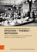 Cover: Epochen - Themen - Methoden - B&ouml;hlau