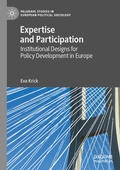 Cover: Expertise and Participation - Palgrave Macmillan