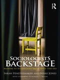 Cover: Sociologists Backstage - Routledge