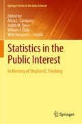 Cover: Statistics in the Public Interest - Springer