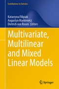 Cover: Multivariate, Multilinear and Mixed Linear Models - Springer