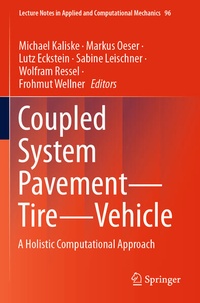 Enlarge image Cover: Coupled System Pavement - Tire - Vehicle - Springer