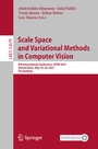 Cover: Scale Space and Variational Methods in Computer Vision - Springer