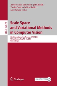 Enlarge image Cover: Scale Space and Variational Methods in Computer Vision - Springer