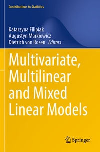 Abbildung von: Multivariate, Multilinear and Mixed Linear Models - Springer