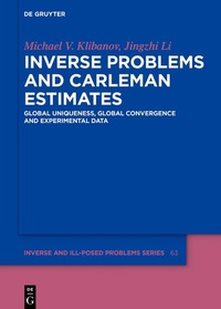 Abbildung von: Inverse Problems and Carleman Estimates - De Gruyter