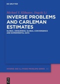 Cover: Inverse Problems and Carleman Estimates - De Gruyter
