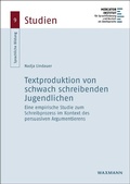 Cover: Textproduktion von schwach schreibenden Jugendlichen - Waxmann