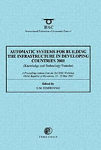 Enlarge image Cover: Automatic Systems for Building Infrastructure in Developing Countries - Pergamon