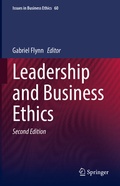 Cover: Leadership and Business Ethics - Springer