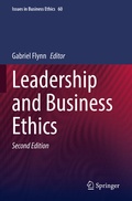 Cover: Leadership and Business Ethics - Springer