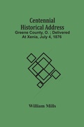 Cover: Centennial Historical Address - ALPHA EDITION