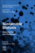 Cover: Sustainable Biofuels - Academic Press
