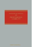 Cover: Jackson & Powell on Professional Liability - Sweet & Maxwell