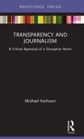 Cover: Transparency and Journalism - Routledge