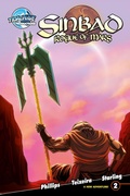 Cover: Sinbad Rogue of Mars #2 Volume 2 - TidalWave Productions