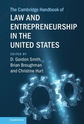 Cover: The Cambridge Handbook of Law and Entrepreneurship in the United States - Cambridge University Press