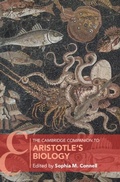 Cover: The Cambridge Companion to Aristotle's Biology - Cambridge University Press