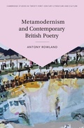 Cover: Metamodernism and Contemporary British Poetry - Cambridge University Press