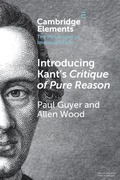 Cover: Introducing Kant's Critique of Pure Reason - Cambridge University Press
