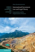 Bild: International Investment Law and Legal Theory - Cambridge University Press