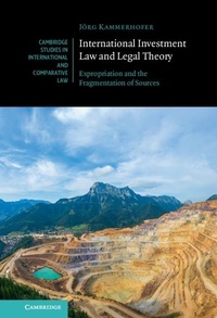 Bild: International Investment Law and Legal Theory - Cambridge University Press