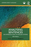 Cover: Analysing Sentences - Routledge