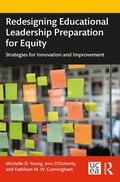 Cover: Redesigning Educational Leadership Preparation for Equity - Routledge