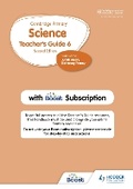 Cover: Cambridge Primary Science Teacher's Guide Stage 6 with Boost Subscription - Hodder Education