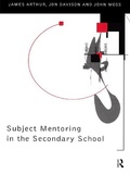 Cover: Subject Mentoring in the Secondary School - Routledge