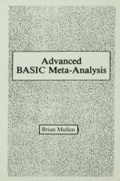 Cover: Advanced Basic Meta-analysis - Psychology Press Ltd