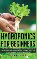 Cover: Hydroponics for Beginners - Thomas Jones