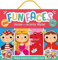 Enlarge image Cover: Fun Faces Sticker Wallet - Igloo Books Ltd