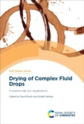 Cover: Drying of Complex Fluid Drops - Royal Society of Chemistry