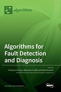 Cover: Algorithms for Fault Detection and Diagnosis - MDPI AG