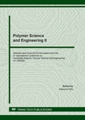 Cover: Polymer Science and Engineering II - Trans Tech Publications Ltd