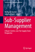 Cover: Sub-Supplier Management - Springer