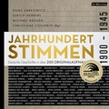Cover: Jahrhundertstimmen 1900-1945 - Deutsche Geschichte in &uuml;ber 200 Originalaufnahmen - Der H&ouml;rverlag