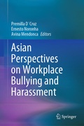 Cover: Asian Perspectives on Workplace Bullying and Harassment - Springer