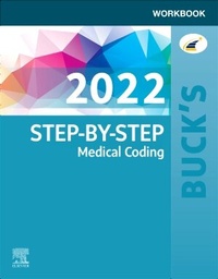 Enlarge image Cover: Buck's Workbook for Step-by-Step Medical Coding, 2022 Edition - Elsevier