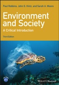 Cover: Environment and Society - Wiley-ISTE