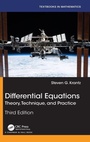 Cover: Differential Equations - Chapman & Hall/CRC